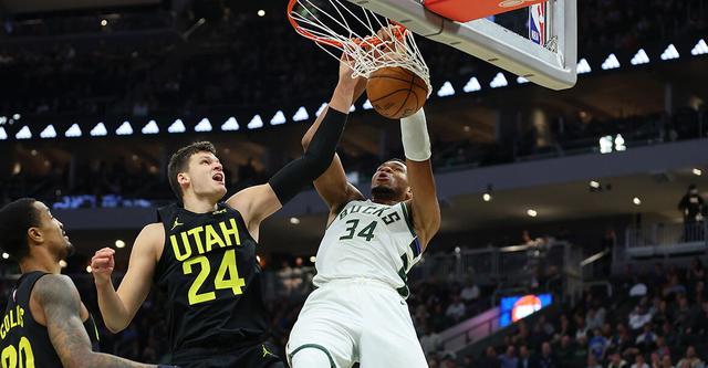 雄鹿客场击败爵士,字母哥高效砍下分带领球队获胜的简单介绍 雄鹿客场击败爵士,字母哥高效砍下分带领球队获胜的简单介绍